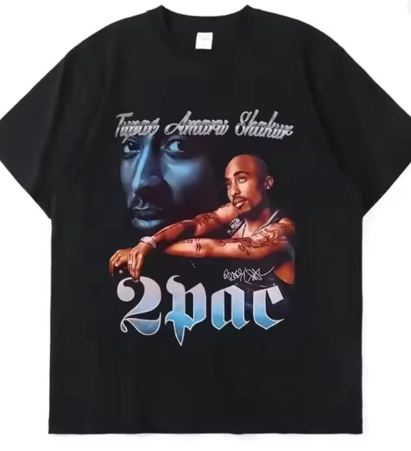 Tupac Streetwear Oversized Sleeve
