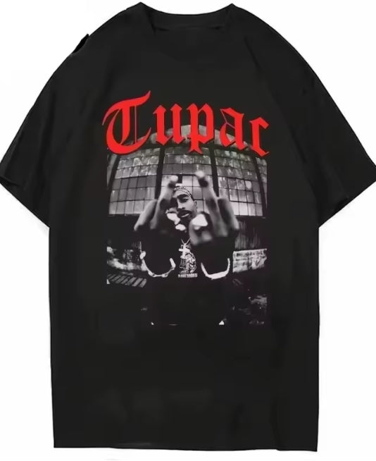 Tupac Streetwear Oversized Sleeve
