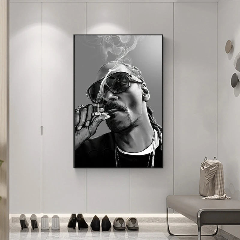 SnoopDog Hip Hop 90s Canvas Art