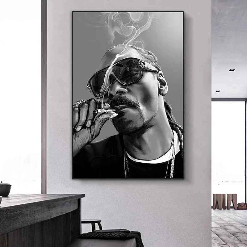 Tupac Hip Hop 90s Canvas Art