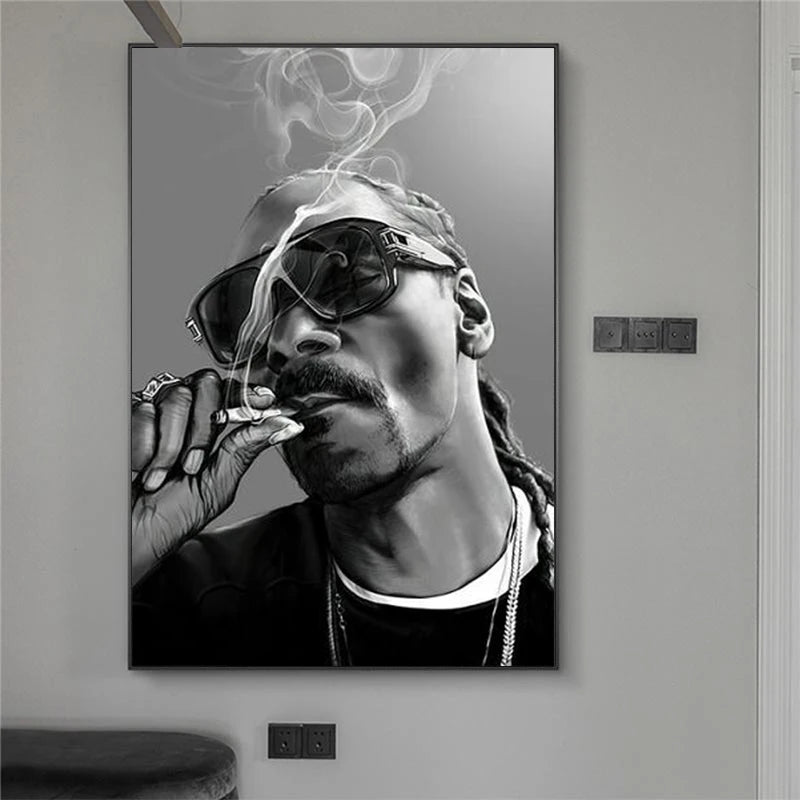Tupac Hip Hop 90s Canvas Art