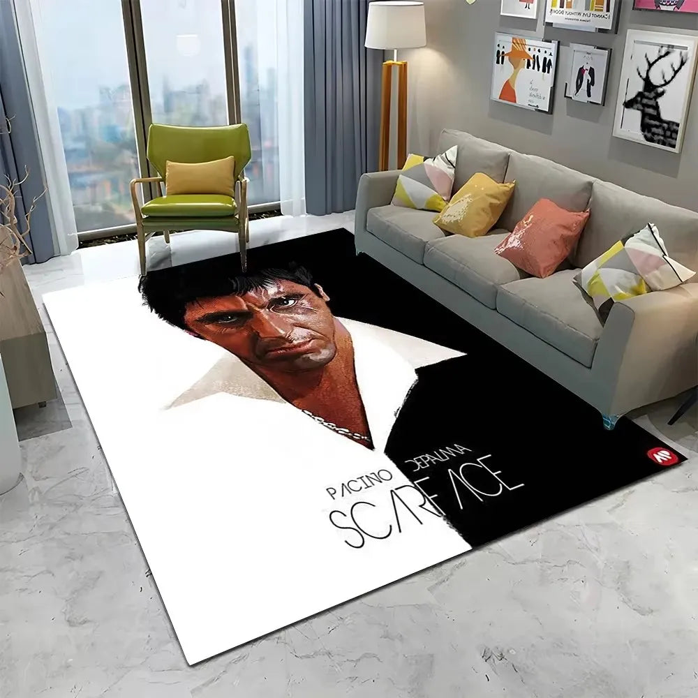 Scarface Tony Montana Carpet Rug