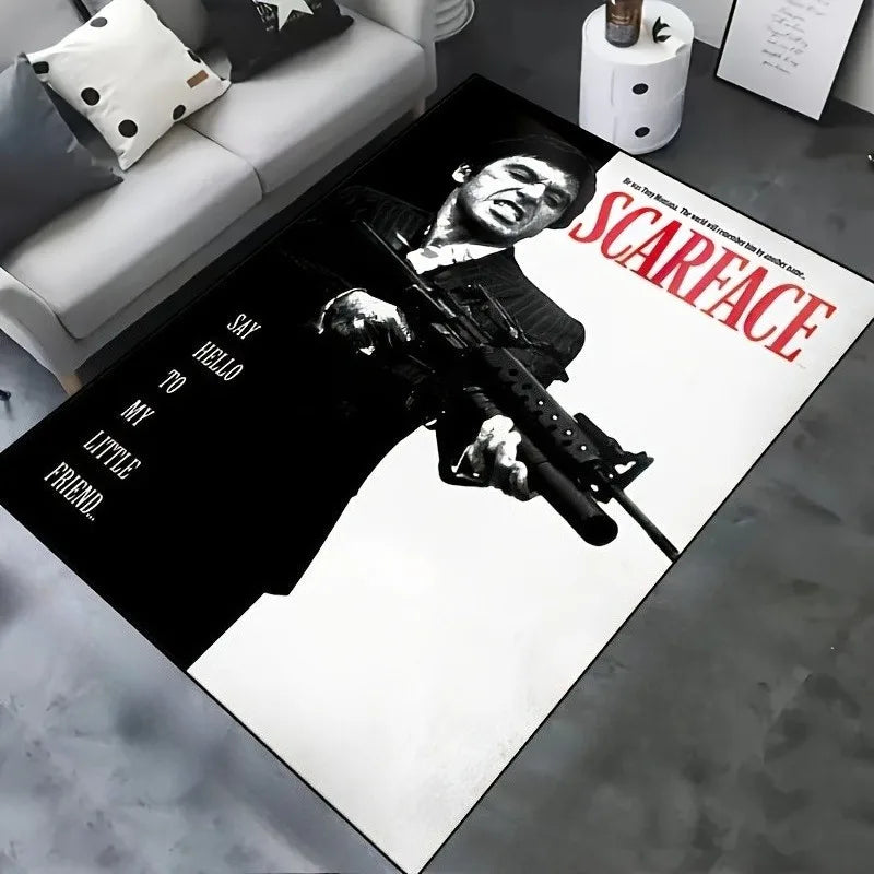 Scarface Tony Montana Carpet Rug
