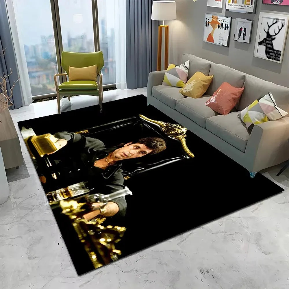 Scarface Tony Montana Carpet Rug