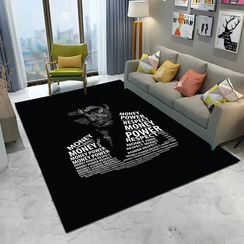 Scarface Tony Montana Carpet Rug