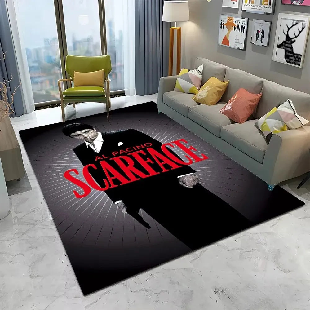 Scarface Tony Montana Carpet Rug
