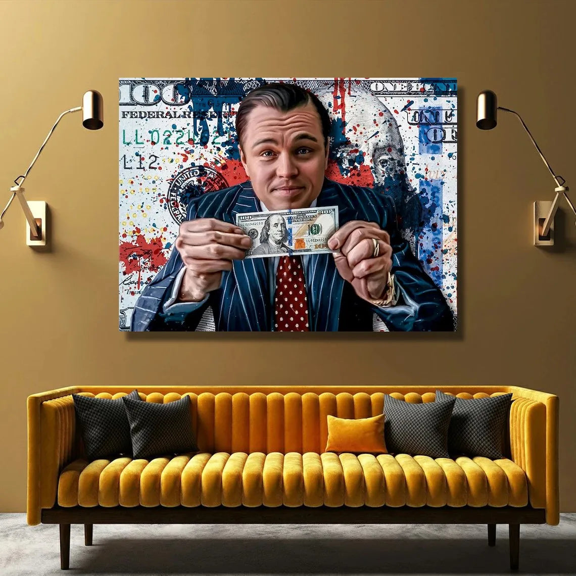 Wolf Of Wall Street Canvas Art