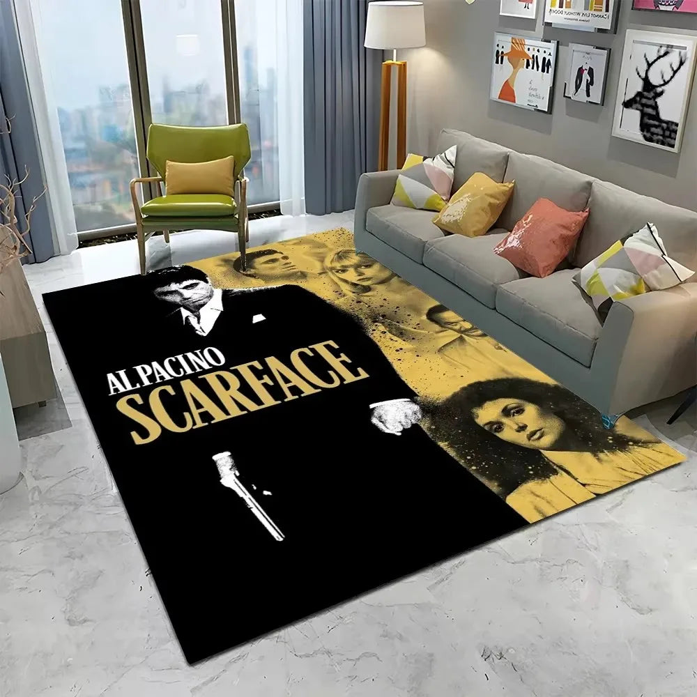 Scarface Tony Montana Carpet Rug