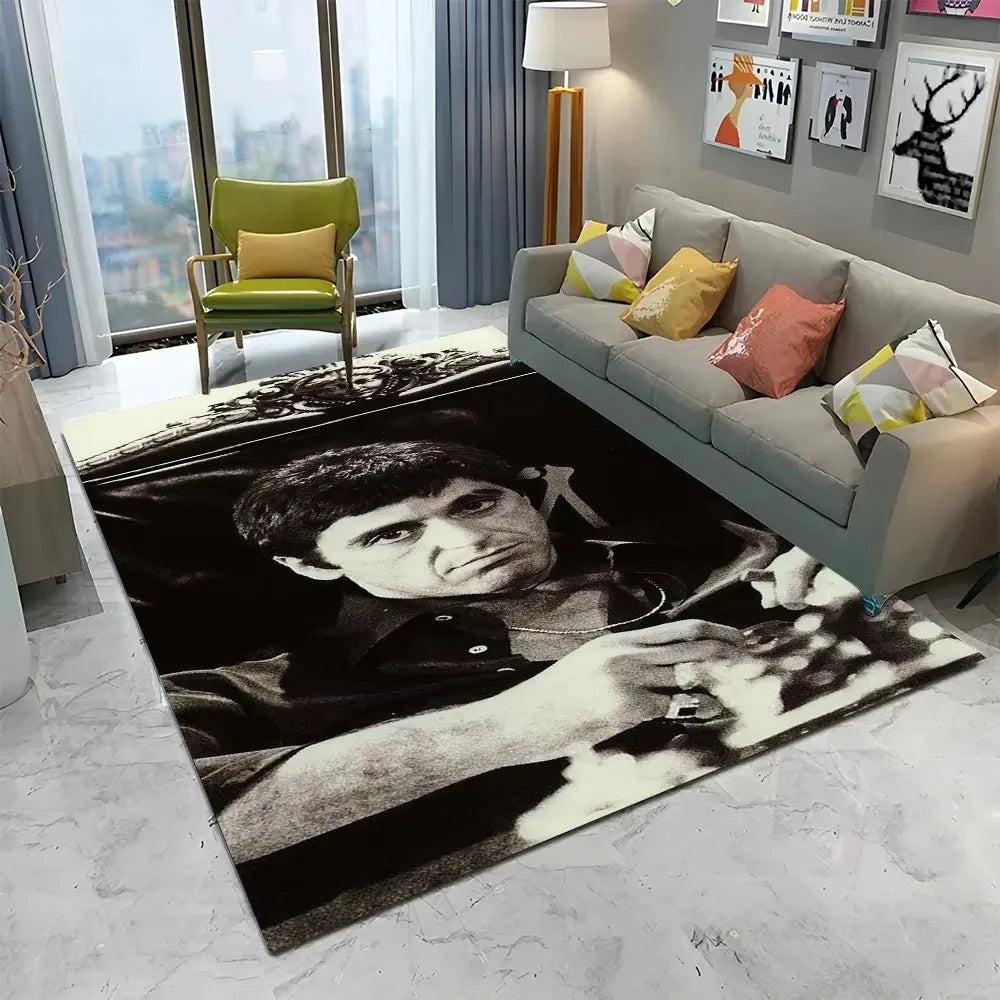 Scarface Tony Montana Carpet Rug